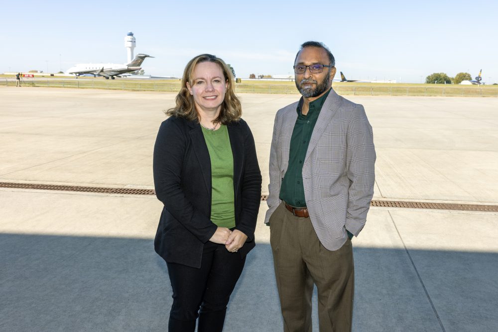 Charlotte AIR Co-Directors Tara Cavalline and Srinivas Pulugurtha